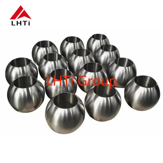Ventilkula av titan och titanlegering ihåligt hölje Flytande boll